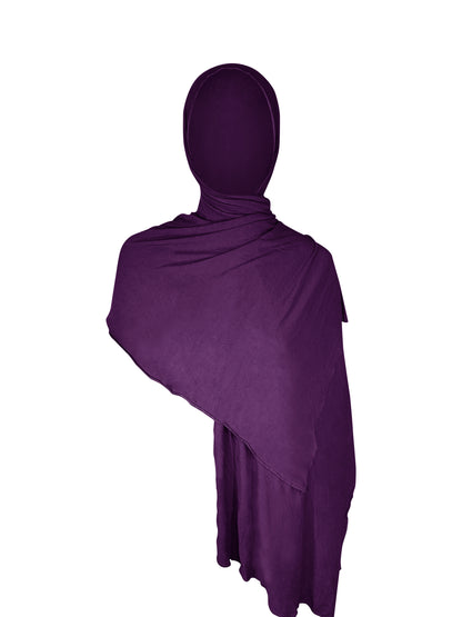 SoftWrap Jersey Hijab - Purple