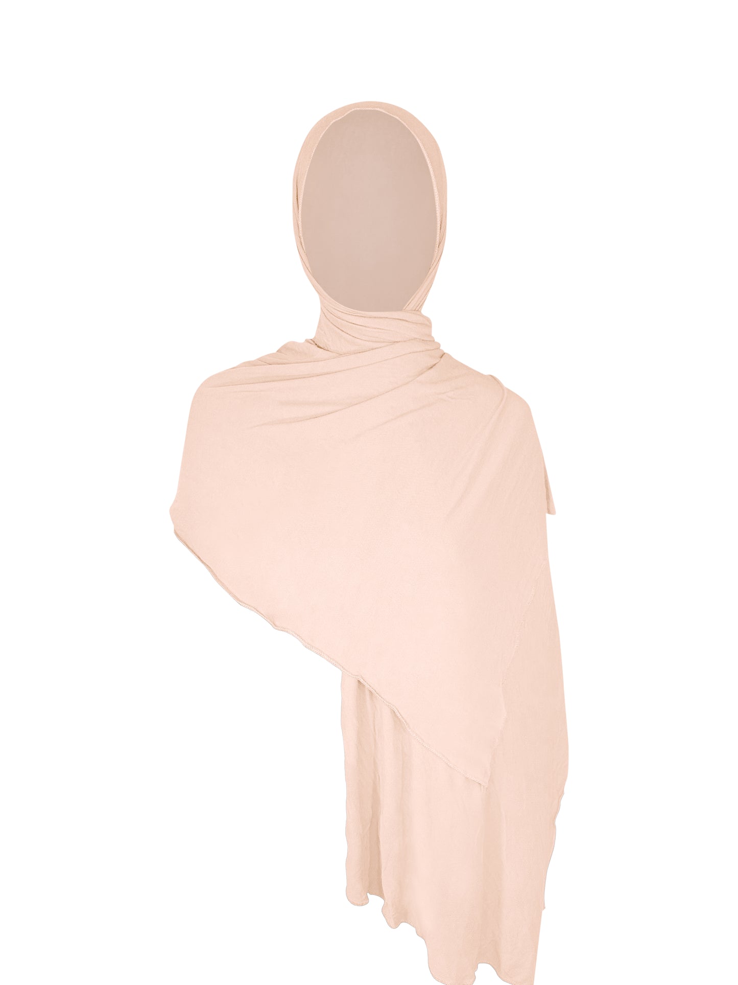 SoftWrap Jersey Hijab - Blush