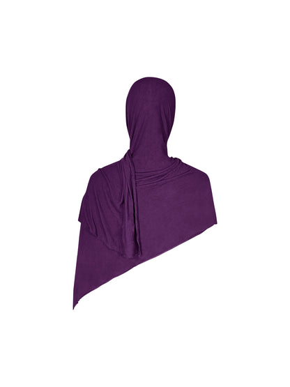 SoftWrap Jersey Hijab - Purple