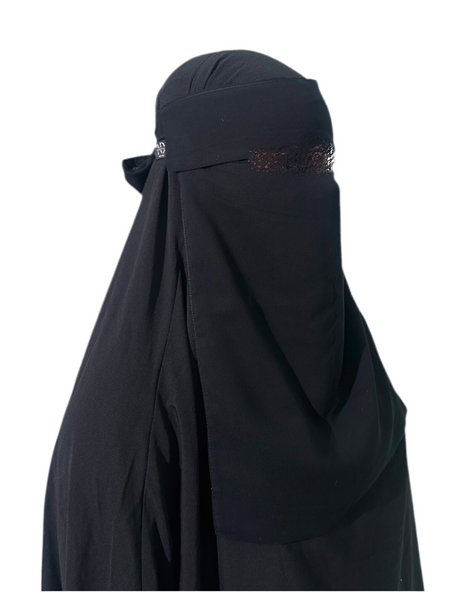 FlapFront Food Niqab — Medium Length