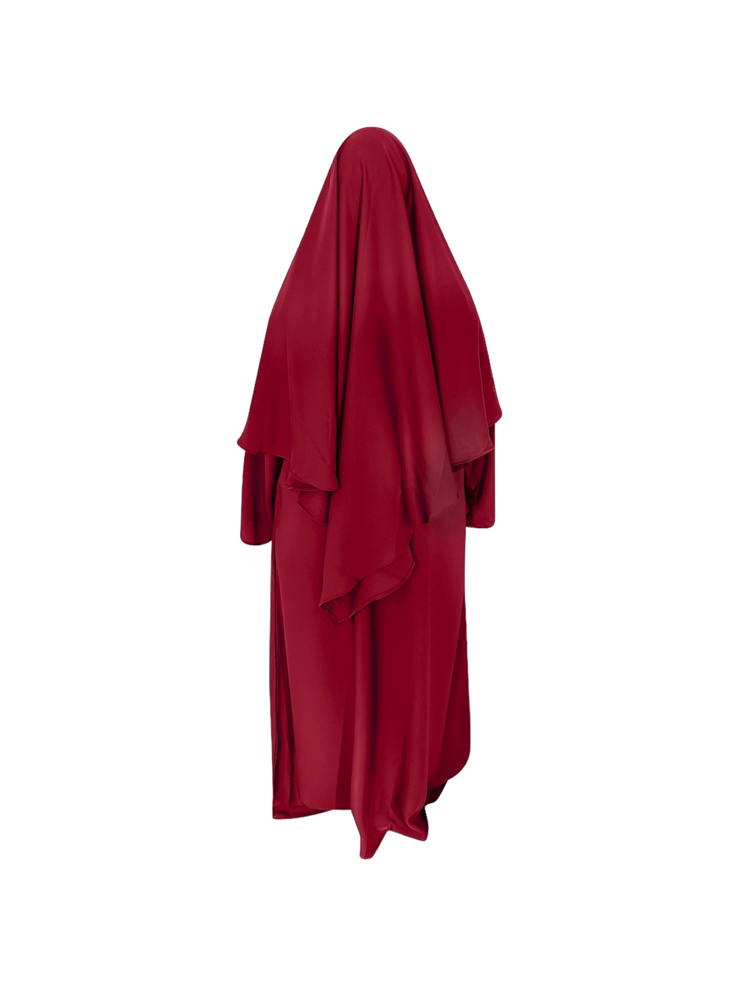 SingleTon Nidha Khimar - Deep Red