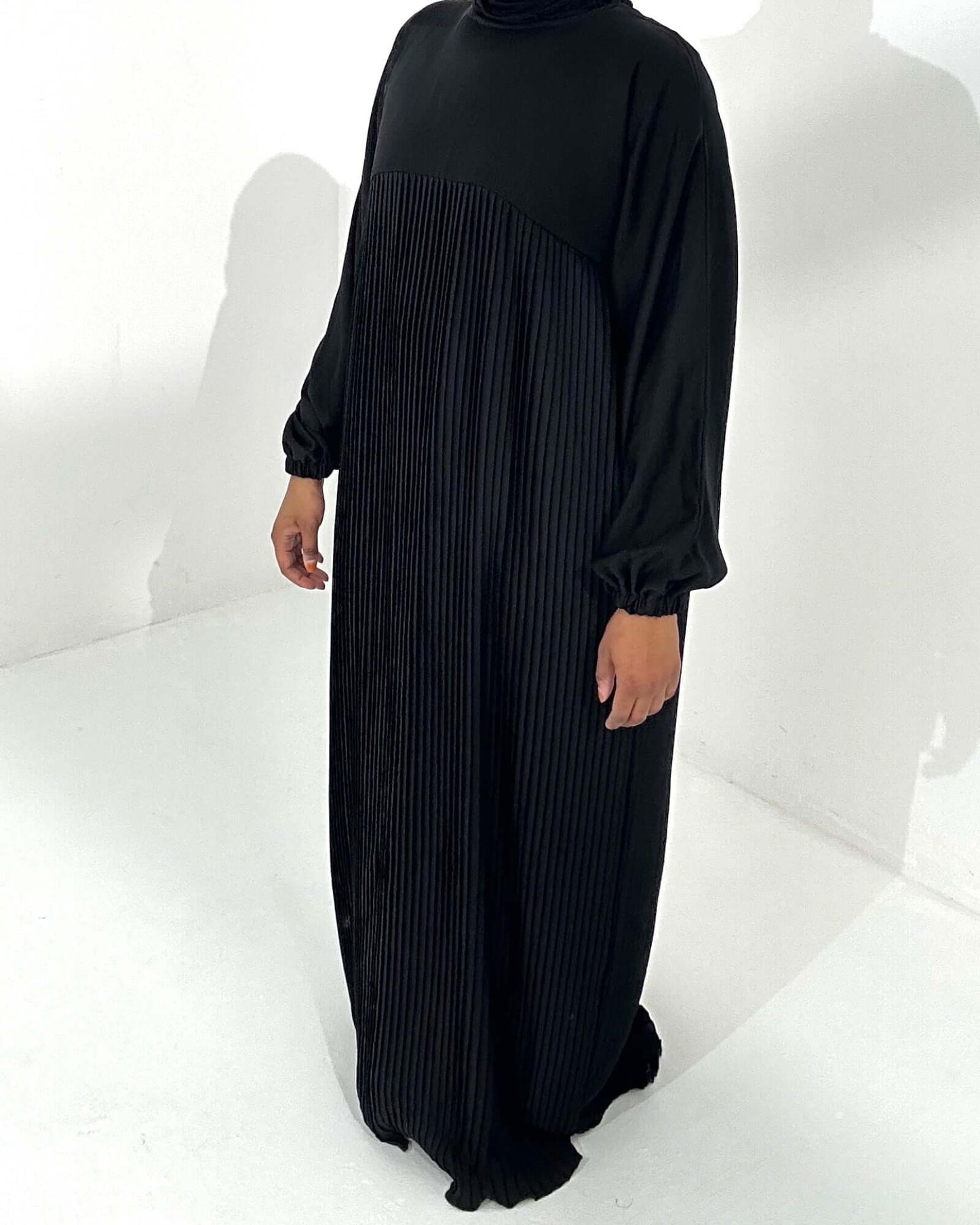 Pre-Order Luxurious Draped Pleated Abaya