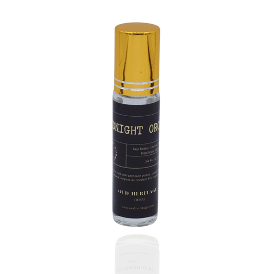 Midnight Orchid Inspired by Tom Ford Black Orchid - Roll On Oil 10ml - Unisex
