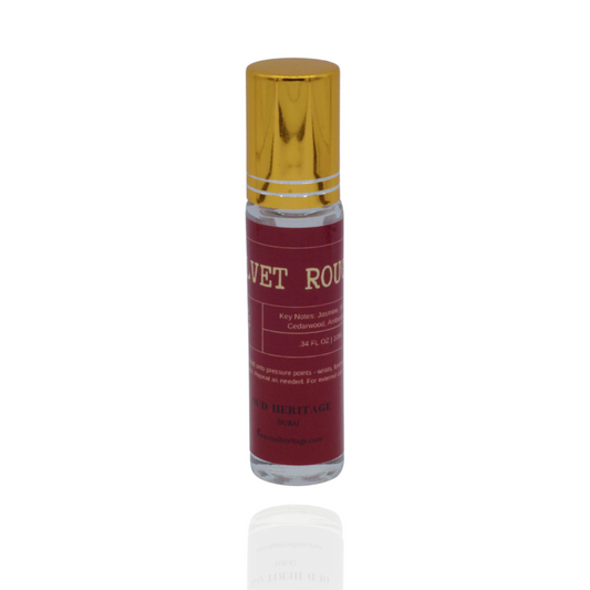 Velvet Rouge Inspired by Baccarat Rouge 540 - Roll On Oil 10ml - Women